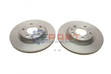 Диск гальмівний (передній) (к-кт 2шт) VW Passat B3-B5 96-00 (280x22) (с покрит.) (вентил.) Delphi BG3198 Купити в Україні