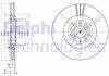 Диск тормозной - Delphi BG3528 (8L0615301, 8LO6153O1, 8N0615301A)
