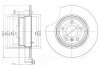 Диск гальмівний - Delphi BG3629 (34216765458, 3421679429, 3421685967)