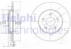 Диск тормозной - Delphi BG3663C (13231O2, 1323102, 1376138)