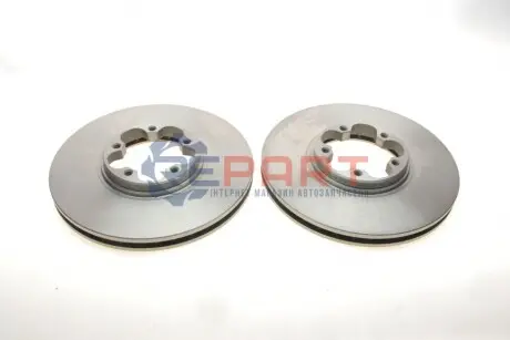 Фото Диск гальмівний (передній) Ford Transit 00-06 (276x24,3) (вентильований) Delphi (BG3676) зображення 1