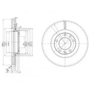 Тормозные диски Delphi BG3682 Купить в Украине