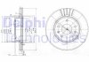 Диск тормозной - Delphi BG3702C (SDB000080, SDB101070)