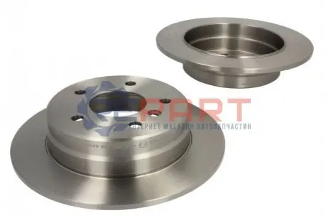 Фото Диск гальмівний (задній) MB A-class (W168) 97- (258x8) Delphi (BG3710) зображення 1