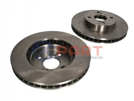 Фото Диск гальмівний (передній) Toyota Corolla 02-13 (255x25) (з покриттям) Delphi (BG3734) зображення 1