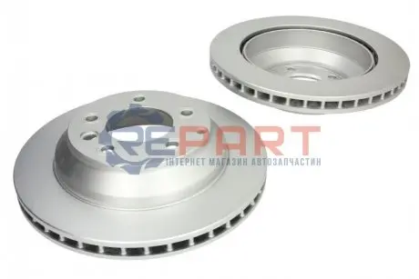 Фото Диск гальмівний (задній) Porsche Cayenne/VW Touareg 3.0-4.2 TDI 02- (329.7x28) Delphi (BG3775C) зображення 1