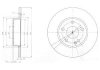 Тормозные диски - Delphi BG3840 (1694210012, 169421OO12, A1694210012)