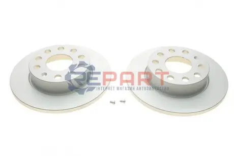 Диск гальмівний (задній) Audi A3/Skoda Octavia/VW Caddy/Golf/Touran 03-15 (260х12) Delphi BG3890C Купити в Україні