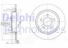 Диск тормозной - Delphi BG3897C (1223568, 1253962, 1223566)