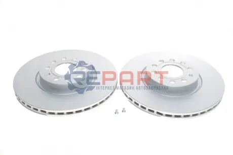 Диск гальмівний (передній) VW Caddy III 04- (312x25.1) (з покриттям) Delphi BG3953C Купити в Україні