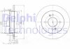 Диск тормозной - Delphi BG3981C (584110X500, 584111G000, 5841107300)