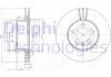 Диск тормозной - Delphi BG3998C (34116764643, 34116772669, 3411685499)