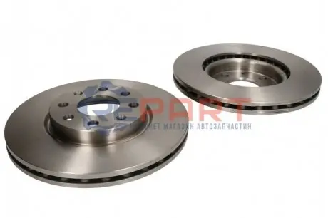 Диск гальмівний (передній) Fiat Punto 08-/Opel Corsa D/E 06- (257x22) (вентильований) Delphi BG4004 Купити в Україні