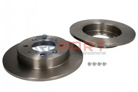 Диск гальмівний (задній) Kia Cerato 1.5-2.0 04-09 (258x10) Delphi BG4017 Купити в Україні