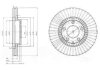 Гальмівні(тормозні) диски Delphi BG4027 (фото 1)