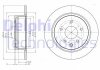 Комплект гальмівних дисків (2 шт) задній - Delphi BG4108C (43206015VA, 43206JD00B, D3206JD00AVA)