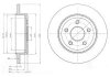 Тормозной диск - Delphi BG4160 (1052089275AB, 1O52O89275AB, 52089275AB)