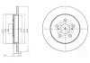 Тормозной диск Delphi BG4201C (фото 1)