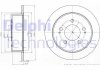 Диск тормозной - Delphi BG4220 (484O1O9OOO, 4840109000, 4840109001)