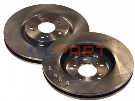 Фото Диск гальмівний (передній) Honda Accord VIII/IX 08- (320x32) Delphi (BG4225) зображення 1