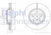 Диск тормозной - Delphi BG4236C (4351202190, 4351202210, 435120F030)