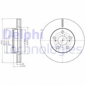 Диск тормозной Delphi BG4290 (фото 1)