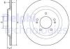 Гальмівний диск - Delphi BG4563C (584113Z100, 584113Z1OO)