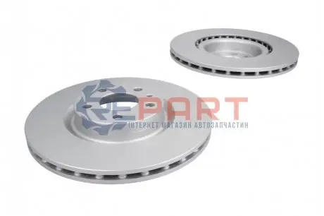 Диск гальмівний (передній) Fiat Doblo 10- (284x22) (вентильований) Delphi BG4654C Купити в Україні