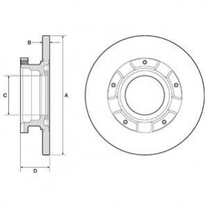 Автозапчастина Delphi BG4673