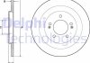 Диск тормозной - Delphi BG4688C (584113Z700)