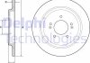 Диск тормозной - Delphi BG4932C (58411D3700, 58411D7700)