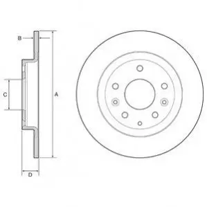 Автозапчасть Delphi BG4959C