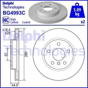 Автозапчастина Delphi BG4993C