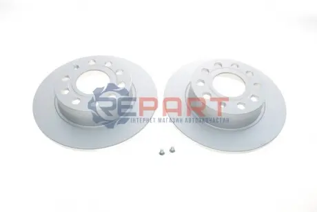 Диск гальмівний (задній) VW Caddy 03- (255x9.6) (з покриттям) Delphi BG5019C Купити в Україні