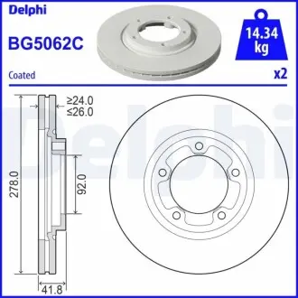 Автозапчасть Delphi BG5062C