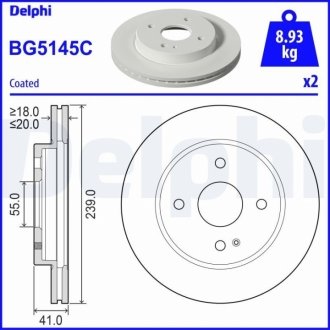 Автозапчастина Delphi BG5145C