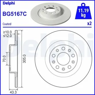 Автозапчасть Delphi BG5167C
