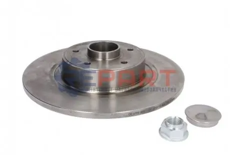 Фото Диск гальмівний (задній) Renault Espace IV -02 (300x11) (+ABS) (з підшипником) Delphi (BG9023RS) зображення 1