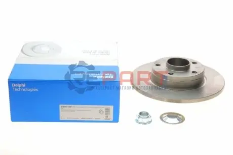 Фото 1 — Диск гальмівний (задній) Renault Trafic/Opel Vivaro 01- (280х12) (+ABS) Delphi (BG9031RS) Фото Диск гальмівний (задній) Renault Trafic/Opel Vivaro 01- (280х12) (+ABS) Delphi (BG9031RS) зображення 1