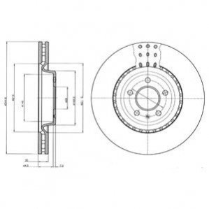 Автозапчасть Delphi BG9110C