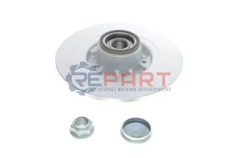 Фото Диск гальмівний (задній) Renault Kangoo 08- (274х11) (+ABS) Delphi (BG9113RSC) зображення 1