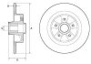 Тормозной диск с подшипником BG9136RSC