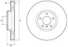 Тормозной диск - Delphi BG9156C (34116785670, 34116898730)