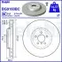 Диск тормозной (передний) BMW 5/6/7 09- (374x36) (L) PRO+ Delphi (BG9160BC) изображение 1