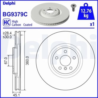 Автозапчасть Delphi BG9379C