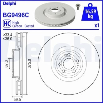 Автозапчастина Delphi BG9496C