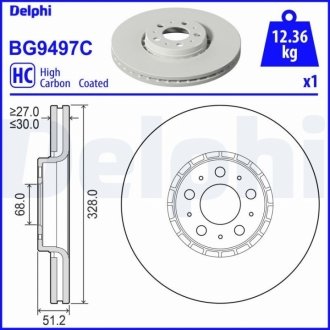 Автозапчастина Delphi BG9497C