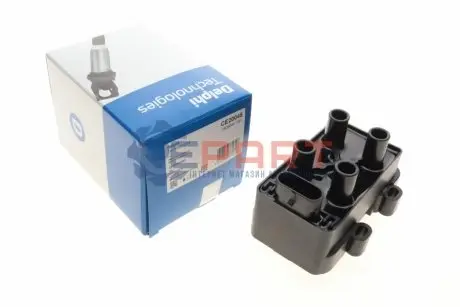 Фото Котушка запалювання Renault Kangoo/Megane 1.2-1.6 96- Delphi (CE2004812B1) зображення 1