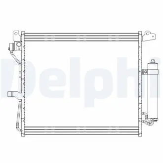 Конденсатор, система кондиціонування повітря Delphi CF20228 Купити в Україні