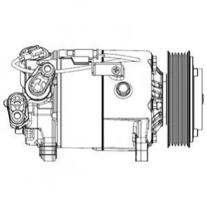 Компрессор кондиционера (новый) Delphi CS20500